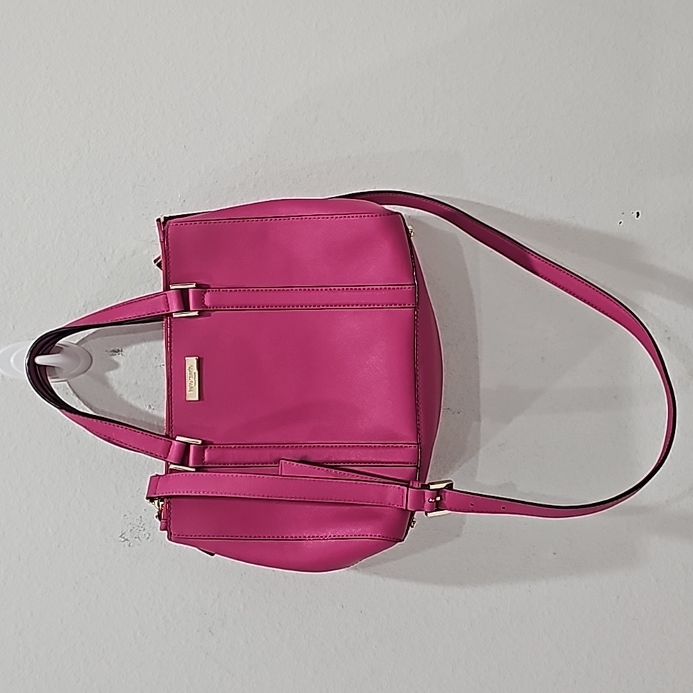 Kate Spade Small Loden Newbury Lane Pink Satchel Crossbody handbag Bag